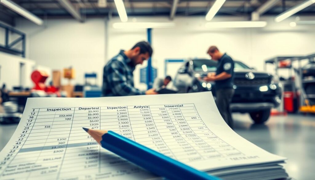 Inspektionskosten Analyse Inspektionskosten Analyse